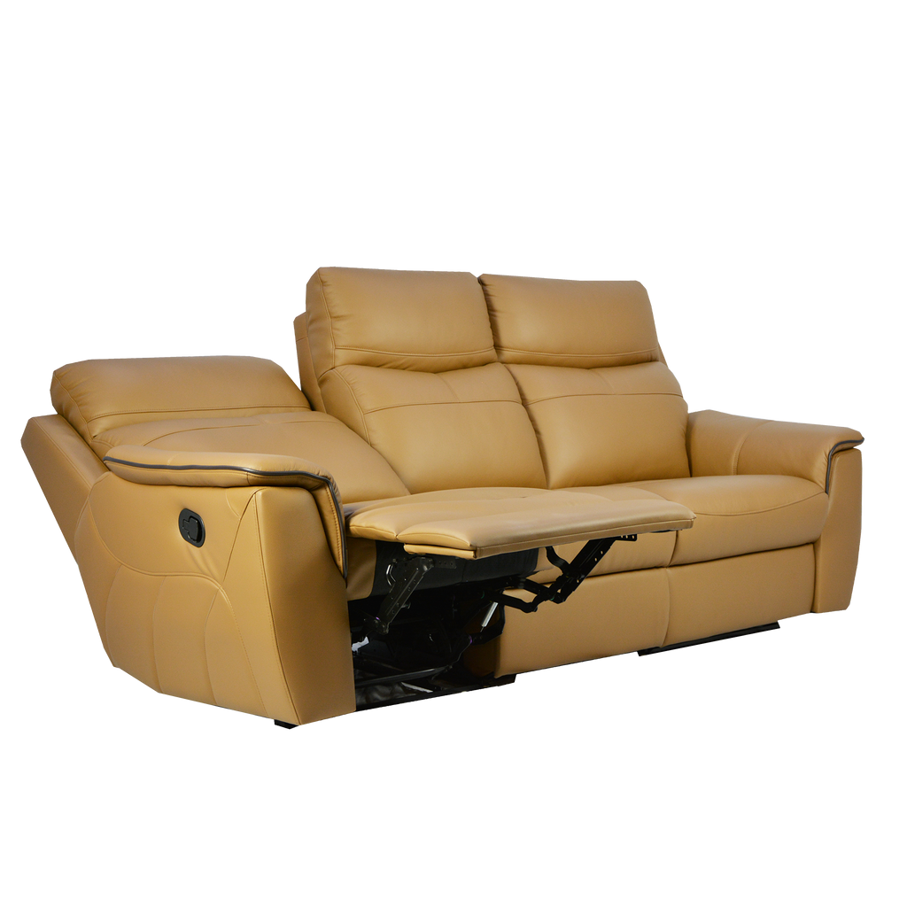 Lucana 3 Seater Recliner Sofa Half