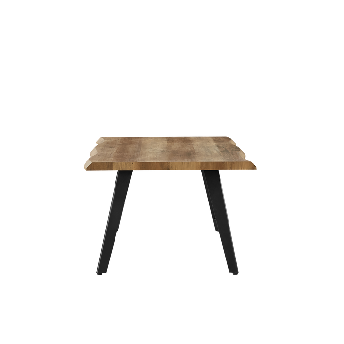 Mason 1.2m Coffee Table, MDF Top with Metal Legs - Novena Furniture Singapore