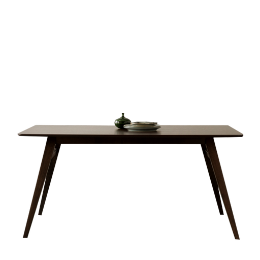 Morgan 1.6M Dining Table, Solid Wood - Novena Furniture Singapore