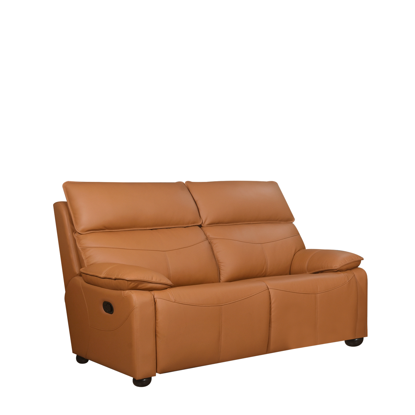 Moroso 2 Seater Recliner Sofa, Half Leather Novena Furniture Singapore