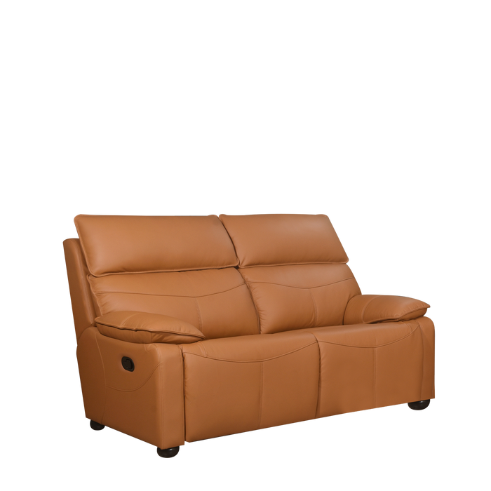 Moroso 2 Seater Recliner Sofa, Half Leather - Novena Furniture Singapore