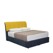 Nicolette Upholstered Bed - Novena Furniture Singapore