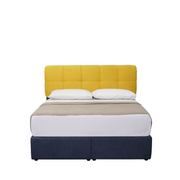 Nicolette Upholstered Bed - Novena Furniture Singapore