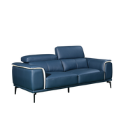 Prezia 2 Seater Sofa, Half Leather - Novena Furniture Singapore