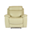 Roxy Recliner Armchair, Half Leather - Novena Furniture Singapore