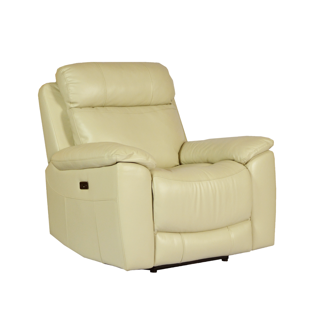 Roxy Recliner Armchair, Half Leather | Novena Furniture Singapore