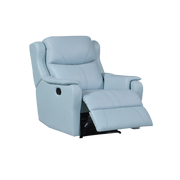 Skylar Recliner Armchair, Half Leather - Novena Furniture Singapore