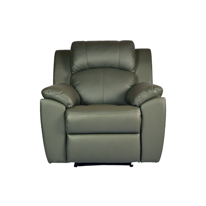 Sanro Recliner Armchair, Half Leather - Novena Furniture Singapore