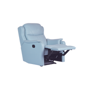 Skylar Recliner Armchair, Half Leather - Novena Furniture Singapore