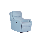 Skylar Recliner Armchair, Half Leather - Novena Furniture Singapore
