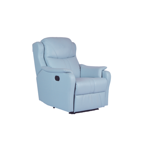 Skylar Recliner Armchair, Half Leather - Novena Furniture Singapore